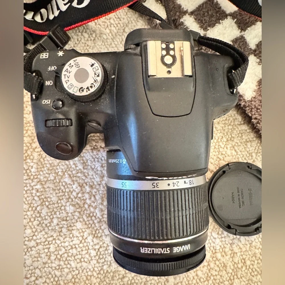 Canon EOS Rebel T1i Black Digital Camera Sleek Design